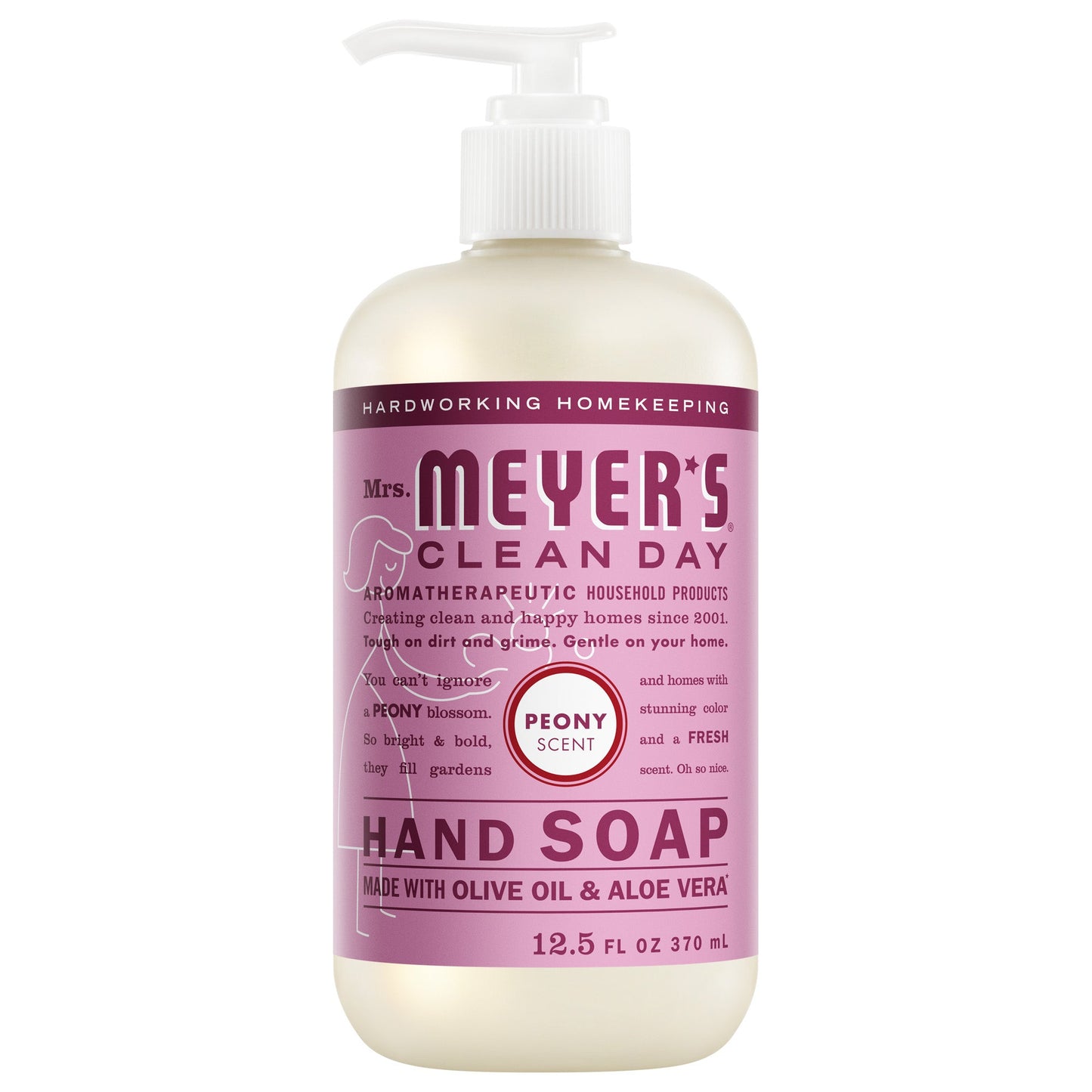 Peony Liquid Hand Soap and Refill Set - with Everyday Cleansing