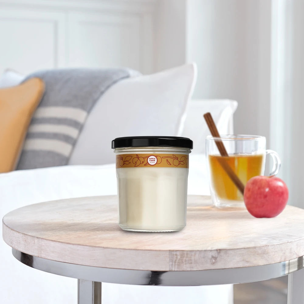 Mrs. Meyers Apple Cider Soy Candle Large - with Garden-Inspired Scent