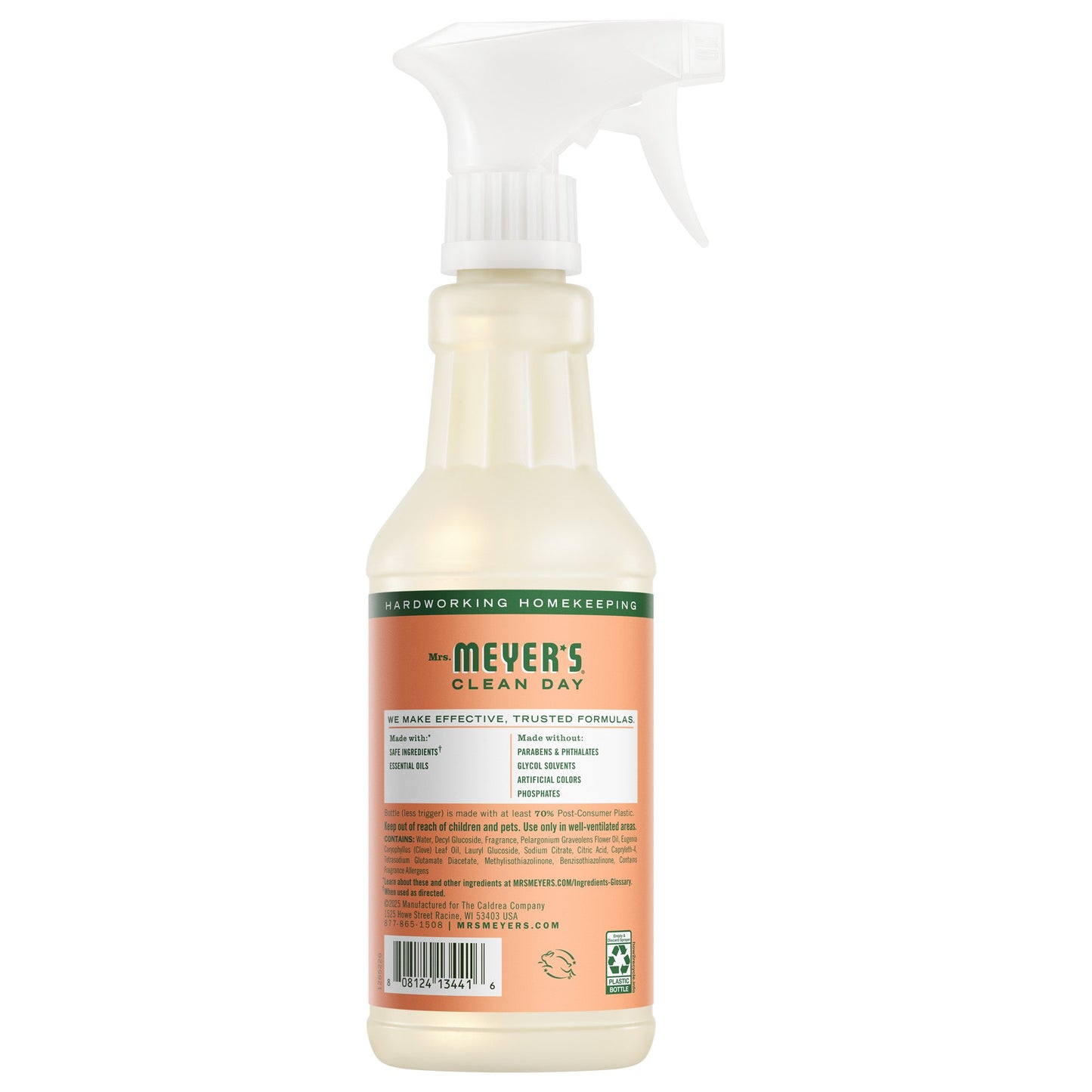 Mrs. Meyers Geranium Multi - Surface Everyday Cleaner - with Everyday Surface Care