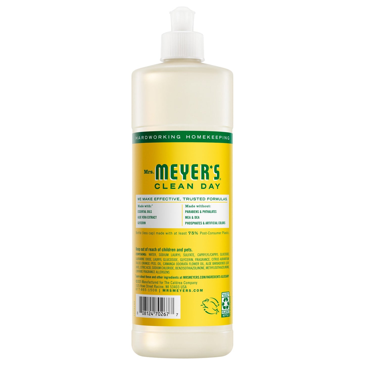 Mrs. Meyers Honeysuckle Dish Soap - with Kitchen Cleanup