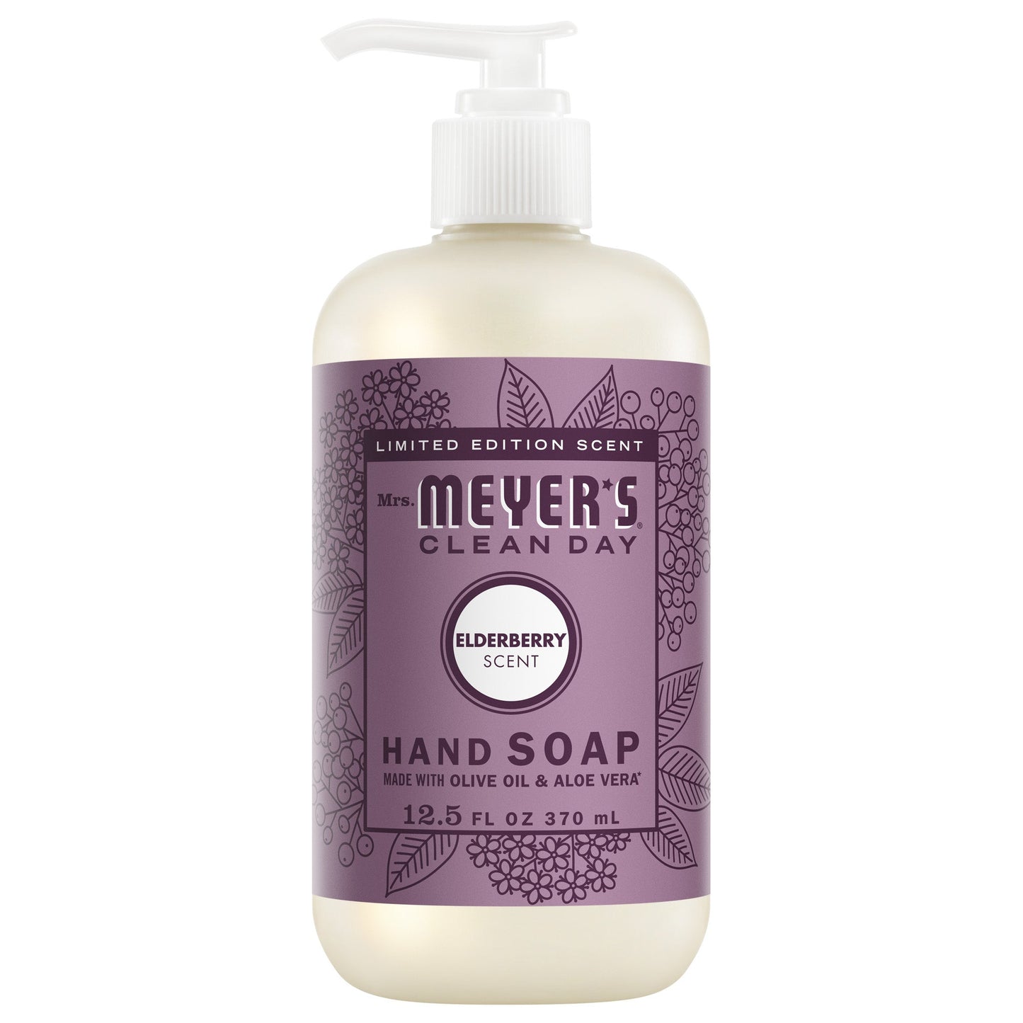Mrs. Meyers Elderberry Liquid Hand Soap - with Everyday Cleansing