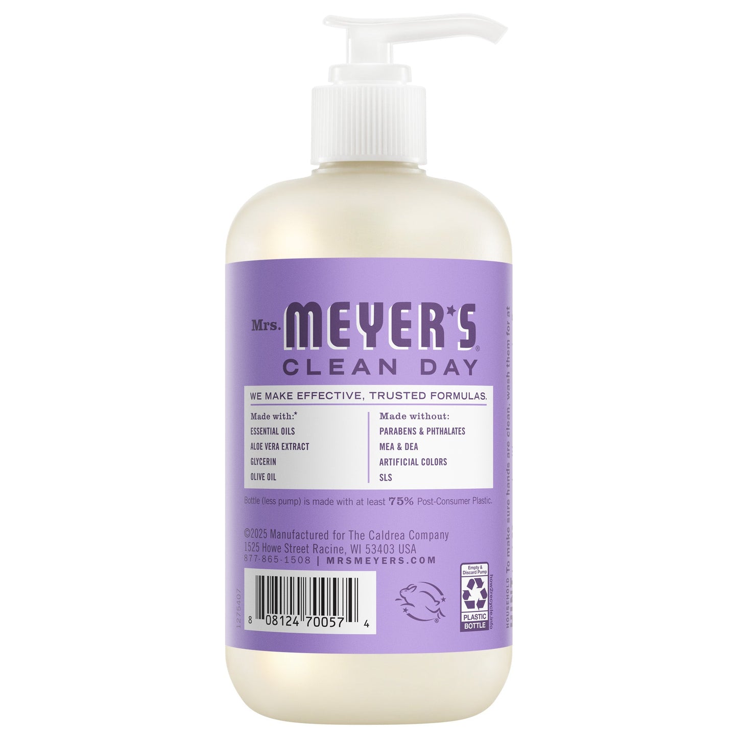 Mrs. Meyers Lilac Liquid Hand Soap - with Everyday Cleansing
