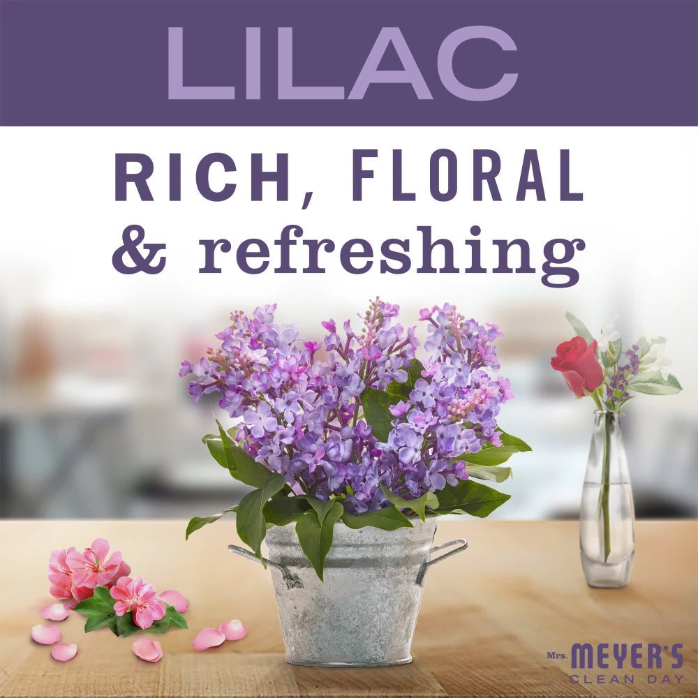 Lilac Tin Candle Mrs. Meyers - with Garden-Inspired Scent