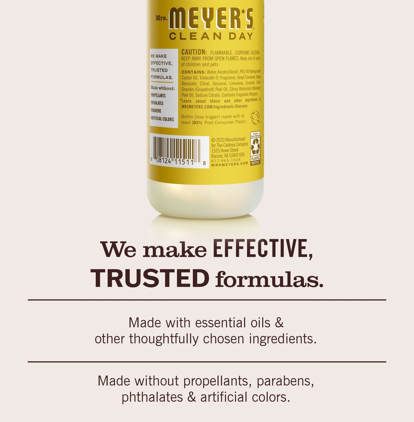 Mrs. Meyers Daisy Room Freshener - with Garden-Inspired Scent