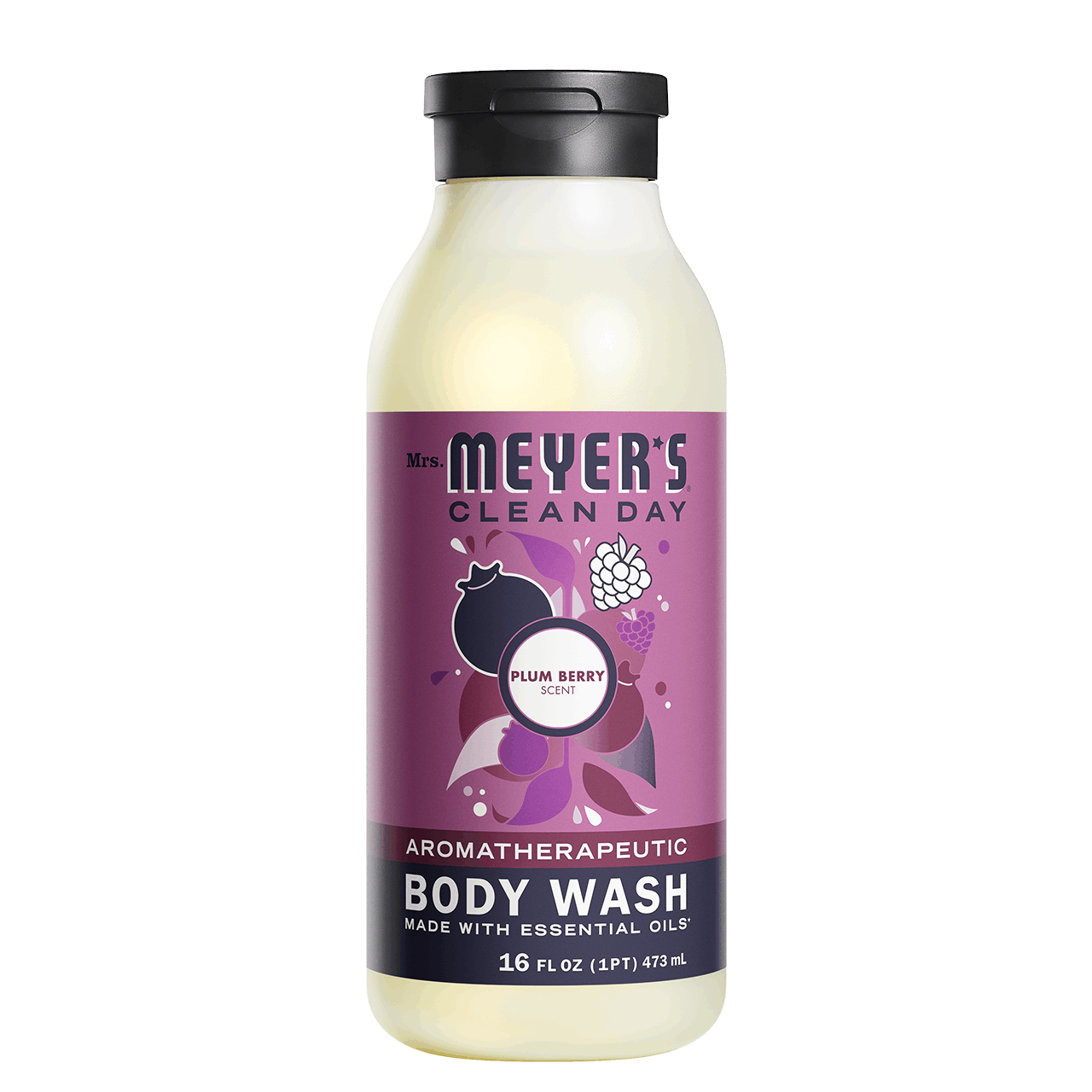 Mrs. Meyers Plum Berry Body Wash - with Daily Cleansing