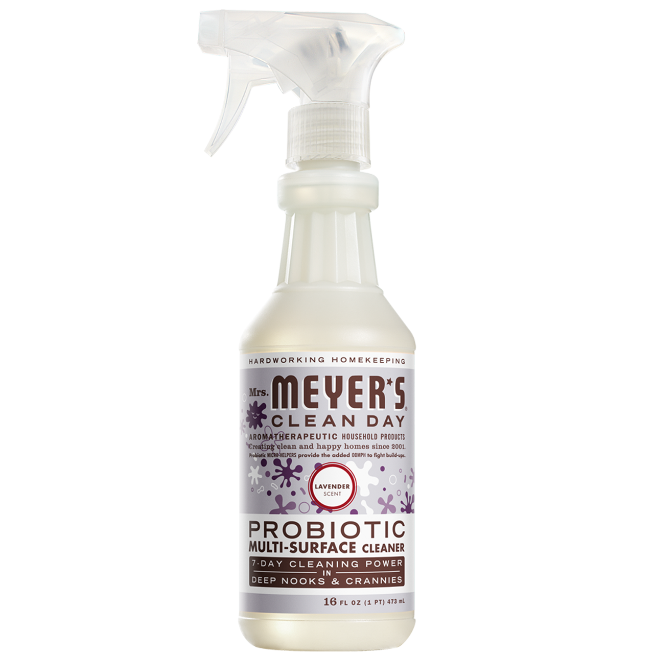 Mrs. Meyers Lavender Probiotic Multi - Surface Cleaner - with Everyday Surface Care