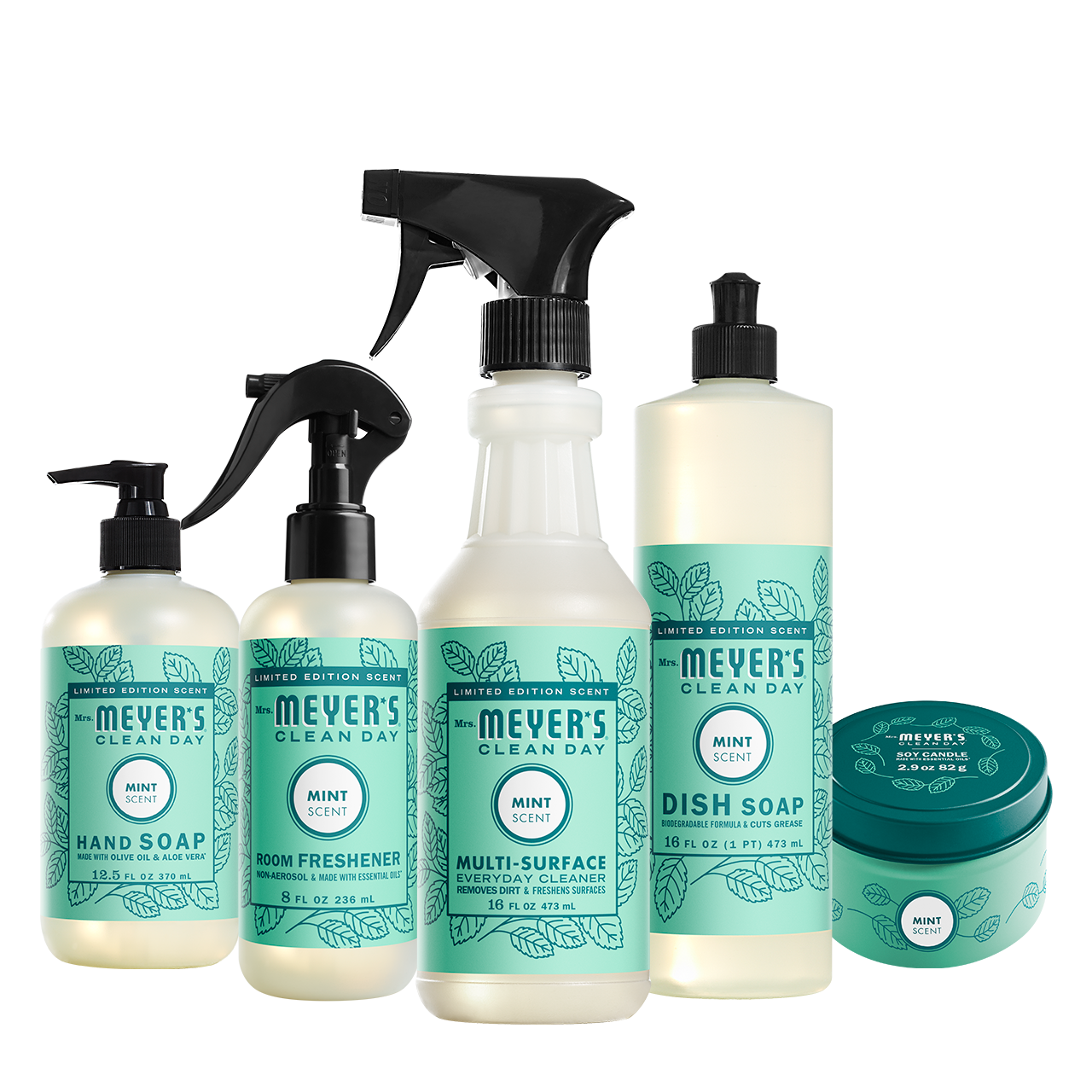 Mrs. Meyers Mint Collection - with Everyday Cleansing
