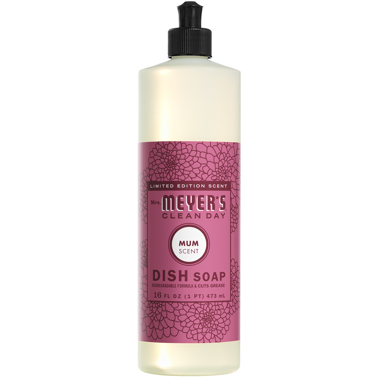 Mum Dish Soap Mrs. Meyers - with Kitchen Cleanup