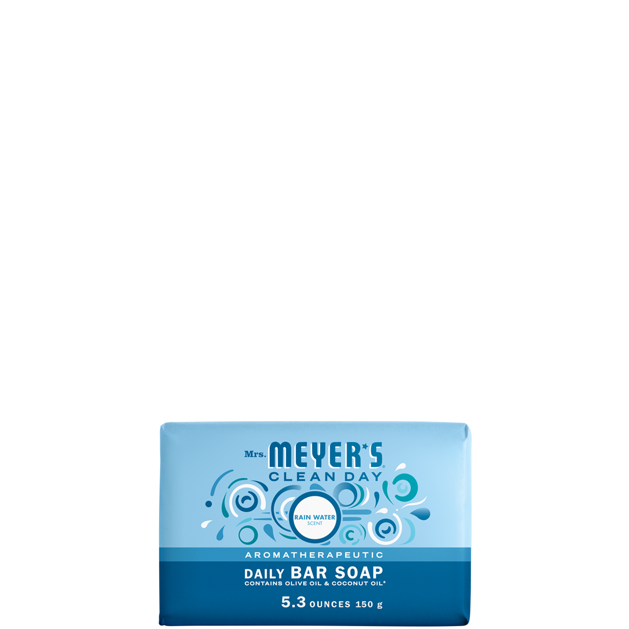 Mrs. Meyers Rain Water Daily Bar Soap - with Daily Cleansing