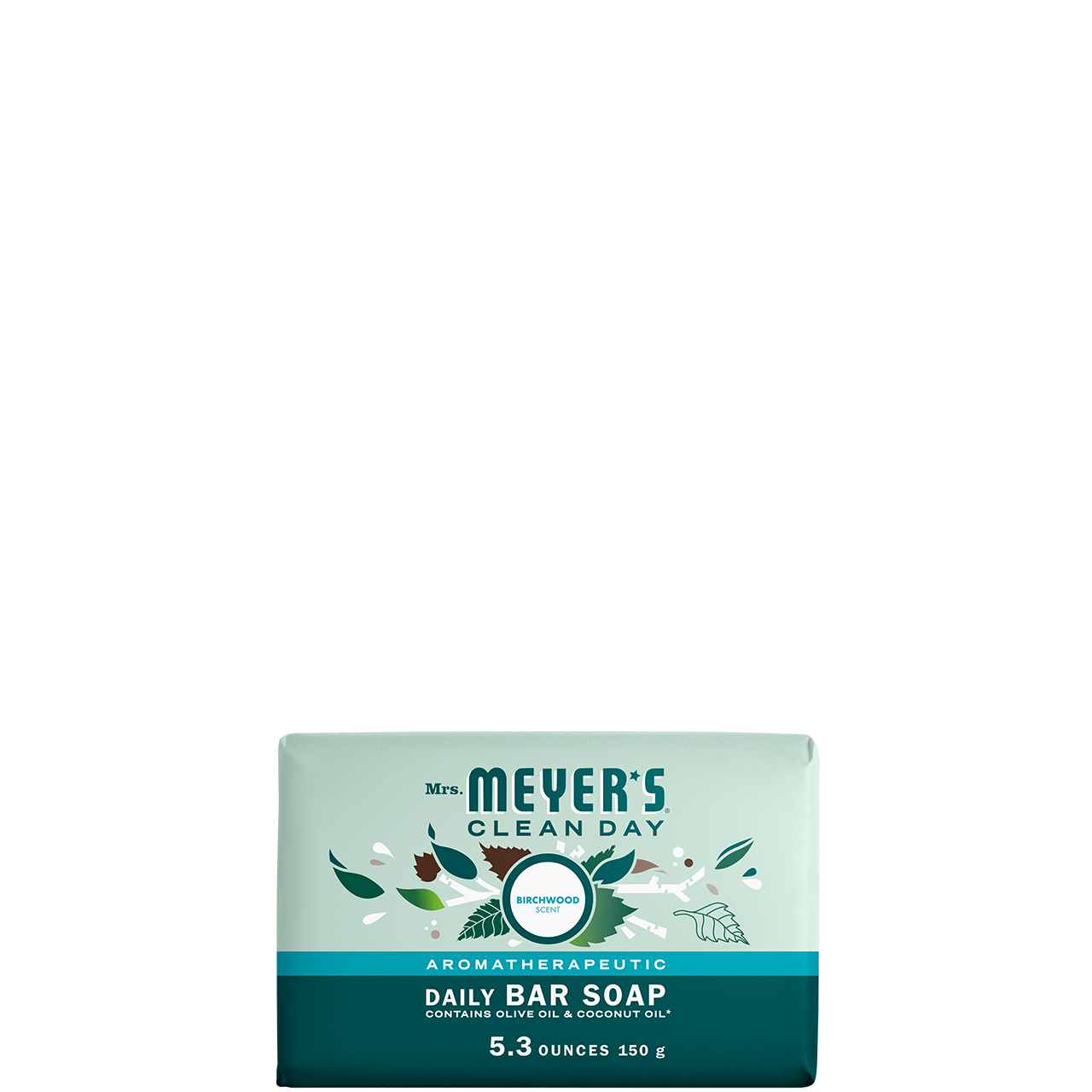 Mrs. Meyers Birchwood Daily Bar Soap - with Daily Cleansing