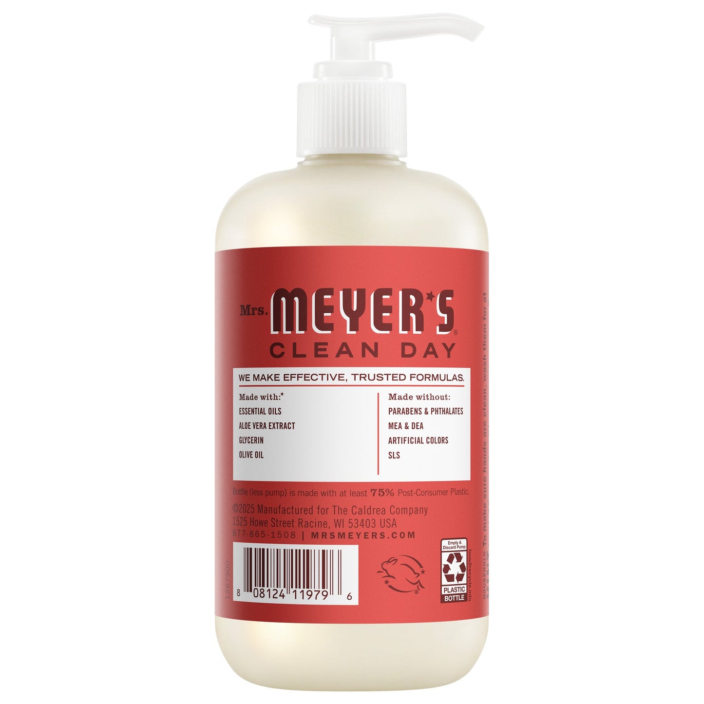 Mrs. Meyers Tomato Vine Dish Soap - Hand Care - with Everyday Cleansing