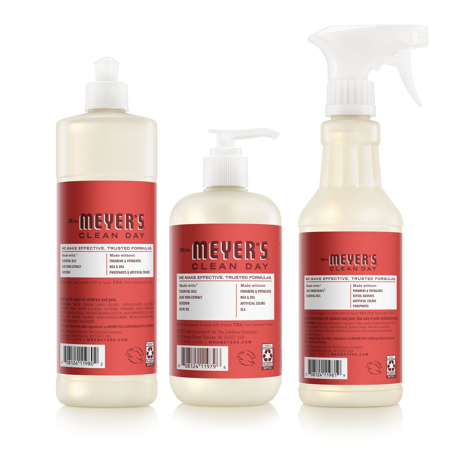 Mrs. Meyers Tomato Vine Kitchen Basics Set - with Everyday Cleansing