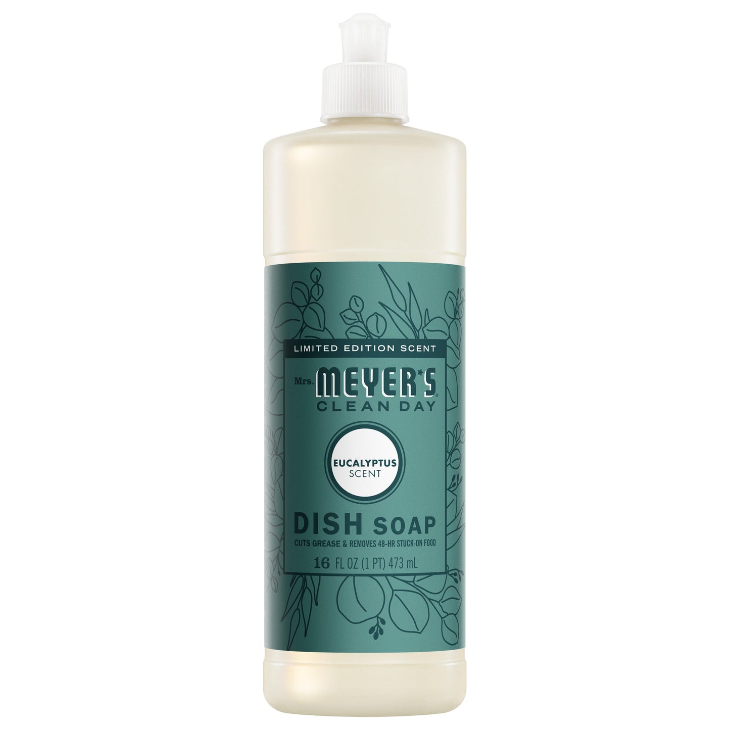 Mrs. Meyers Eucalyptus Dish Soap - with Kitchen Cleanup