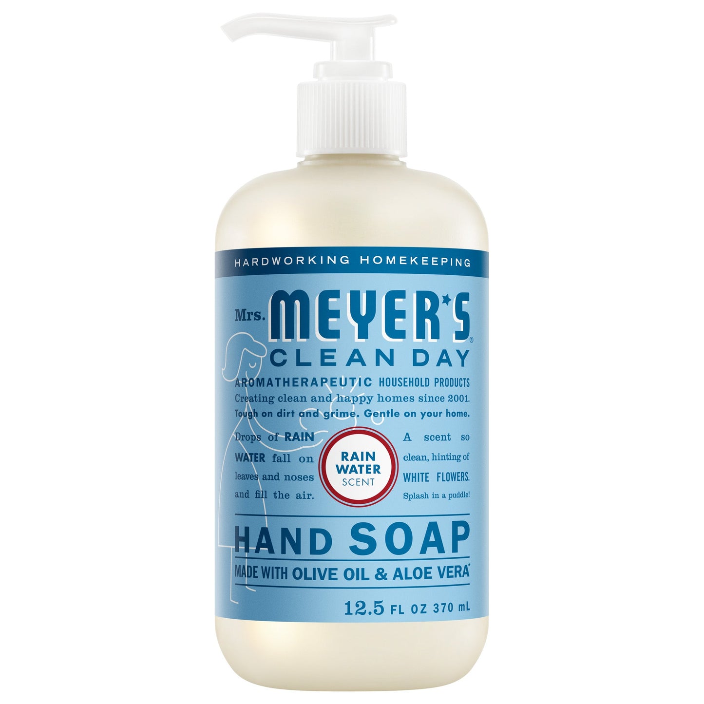Mrs. Meyers Rain Water Liquid Hand Soap - with Everyday Cleansing