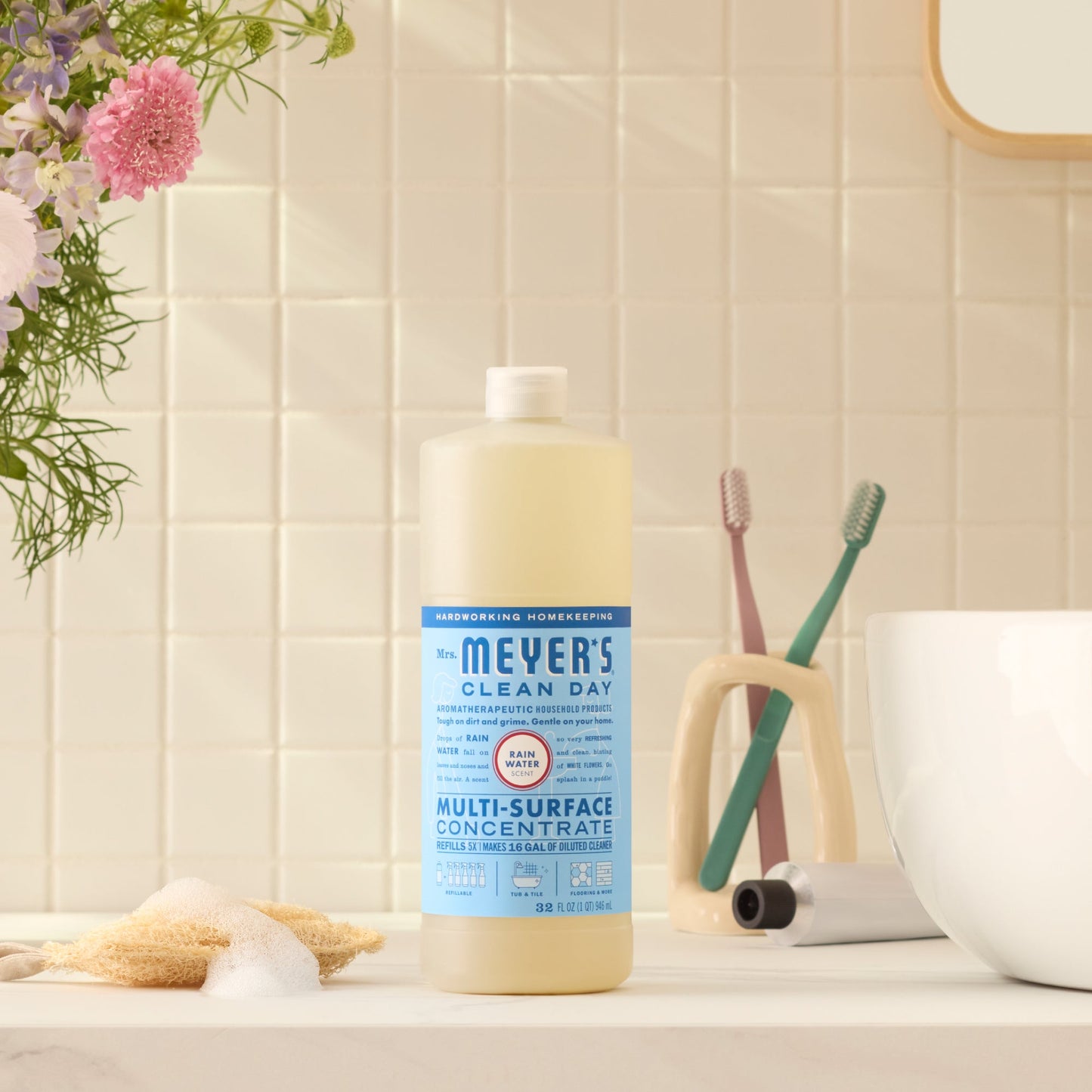 Rain Water Multi - Surface Concentrate - with Convenient Concentrated Use