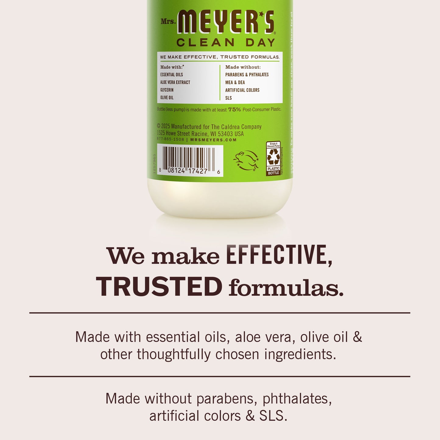 Mrs. Meyers Apple Liquid Hand Soap - with Everyday Cleansing