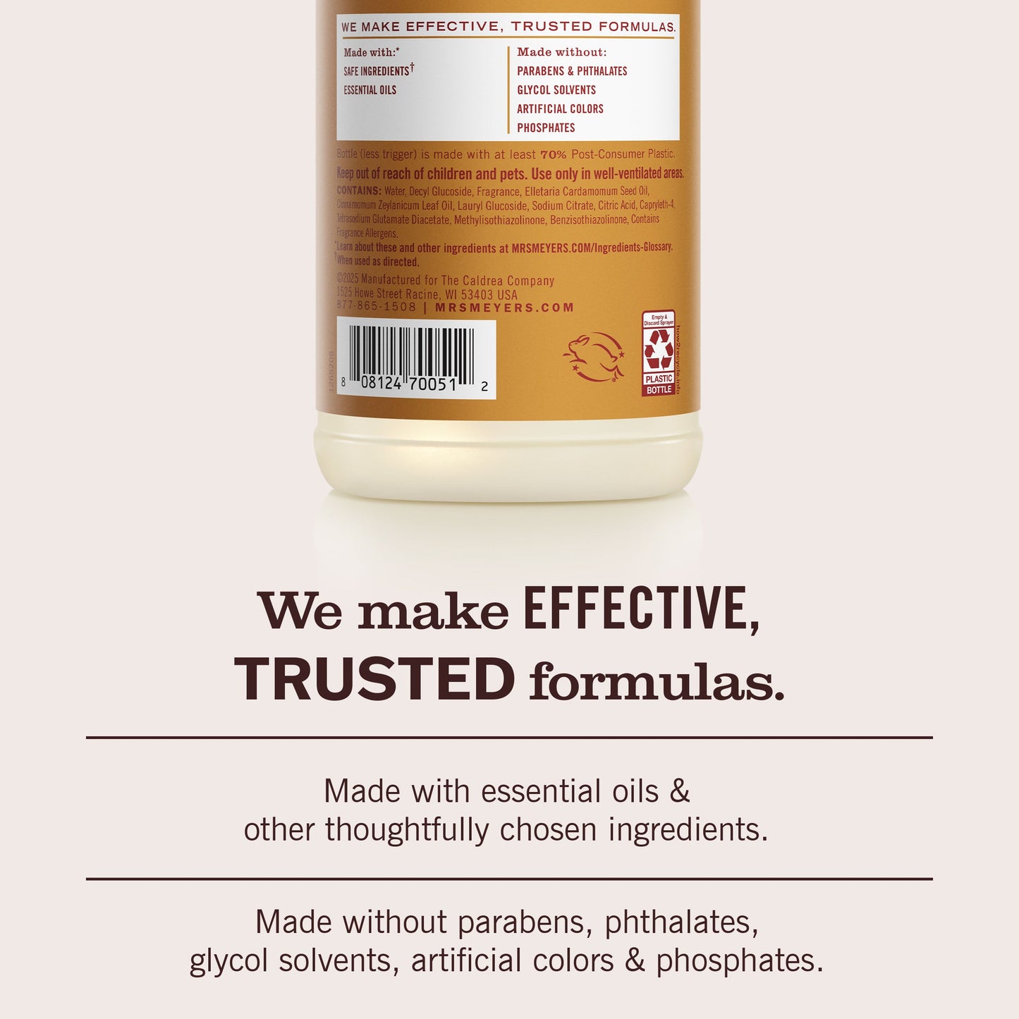 Mrs. Meyers Apple Cider Multi - Surface Everyday Cleaner - with Everyday Surface Care