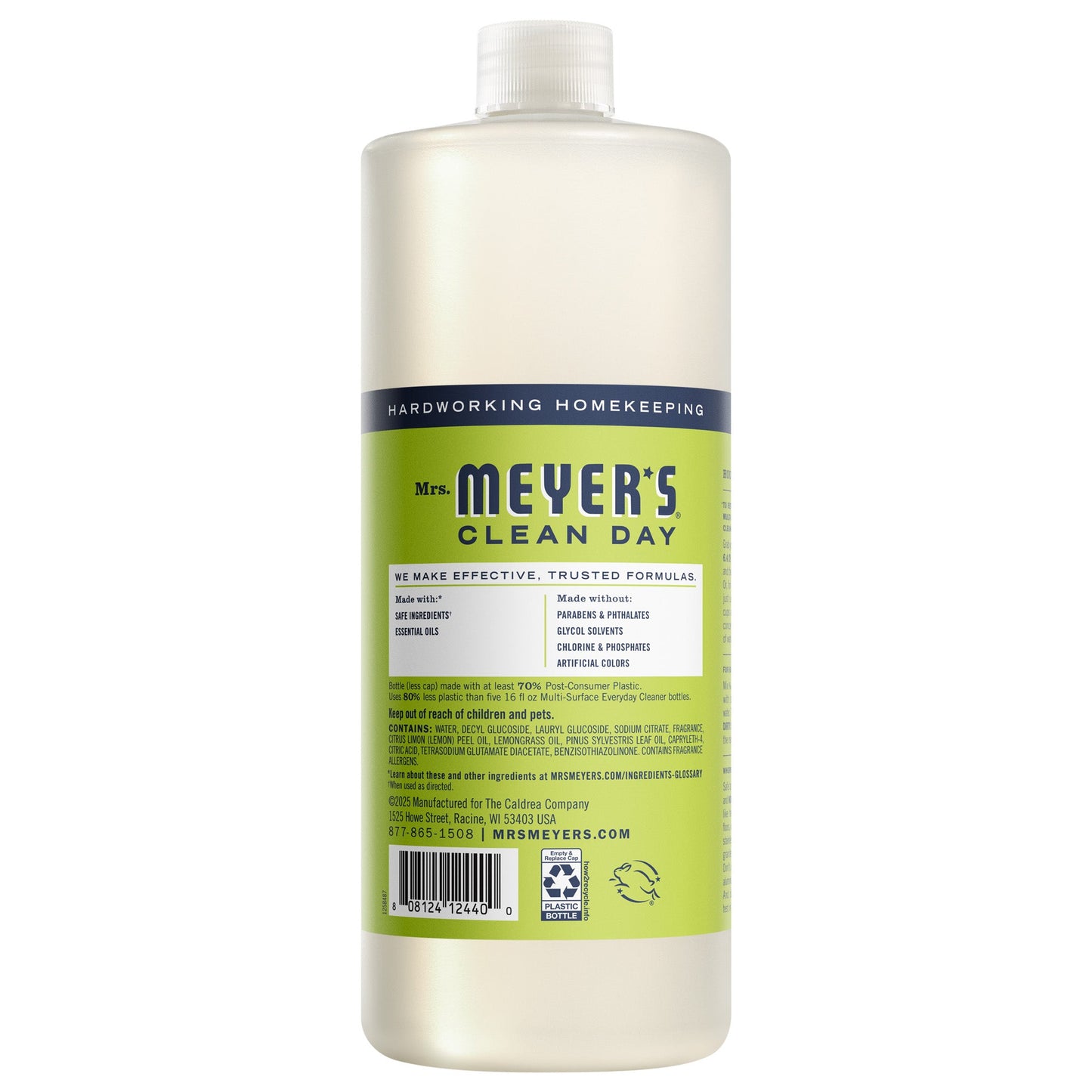 Mrs. Meyers Lemon Verbena Multi - Surface Concentrate - with Convenient Concentrated Use