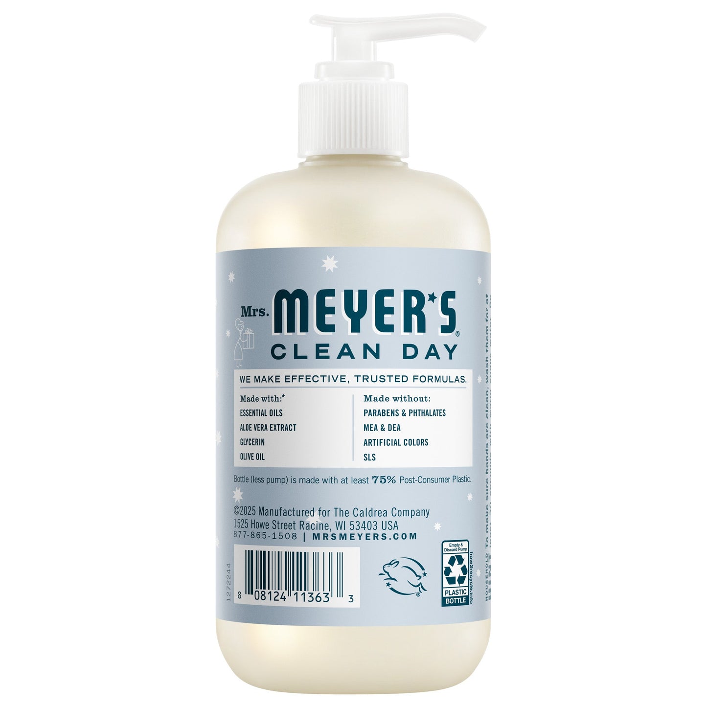 Mrs. Meyers Snowdrop Liquid Hand Soap - with Everyday Cleansing