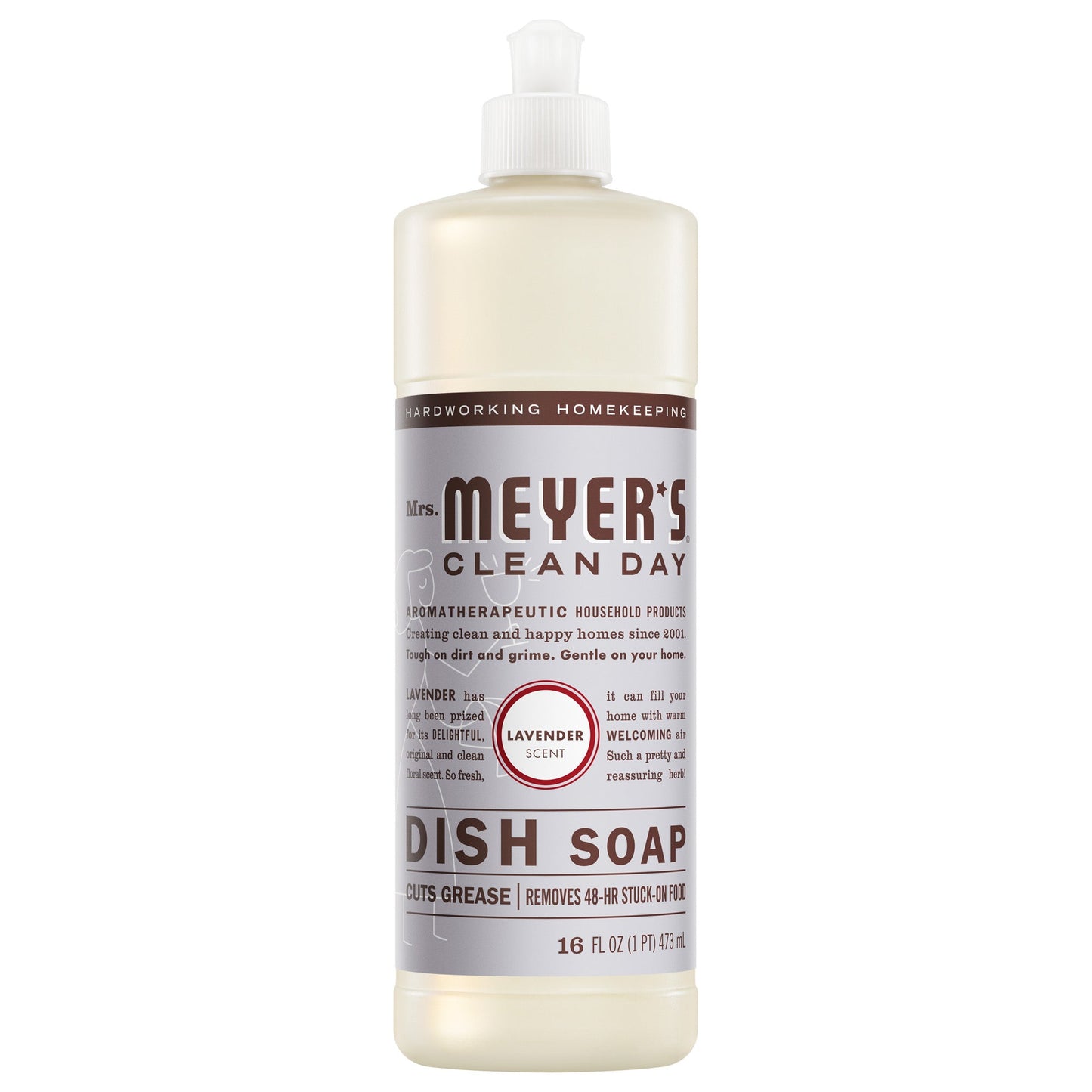 Mrs. Meyers Lavender Dish Soap - with Kitchen Cleanup