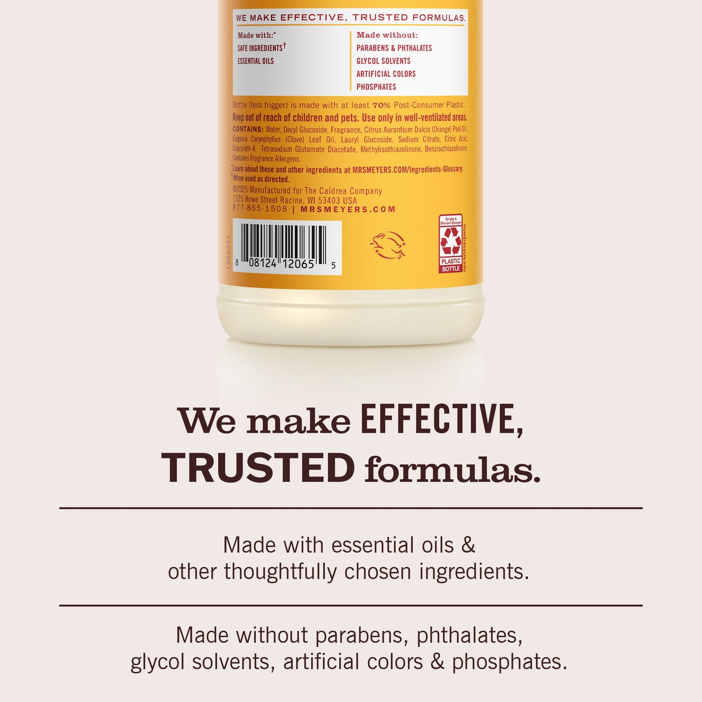 Clementine Multi - Surface Everyday Cleaner - with Everyday Surface Care