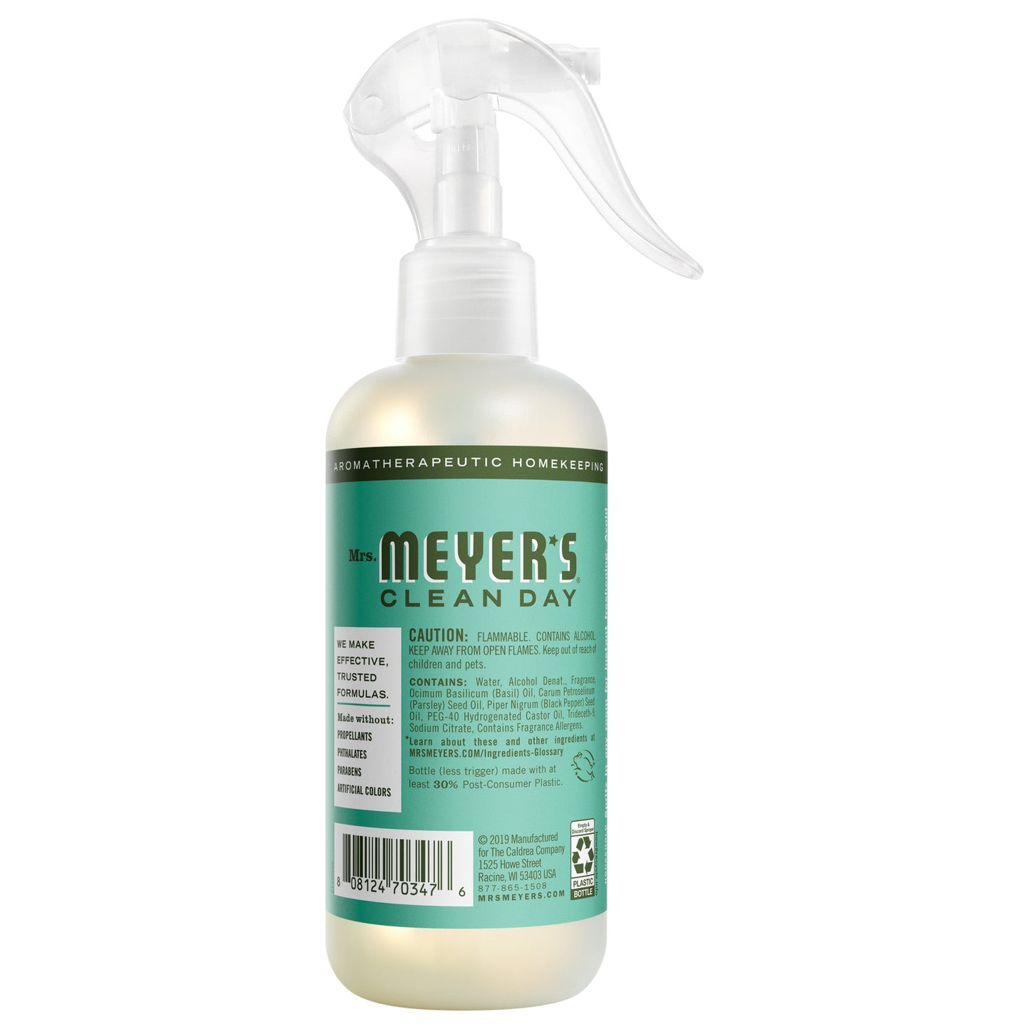 Mrs. Meyers Basil Room Freshener - with Garden-Inspired Scent