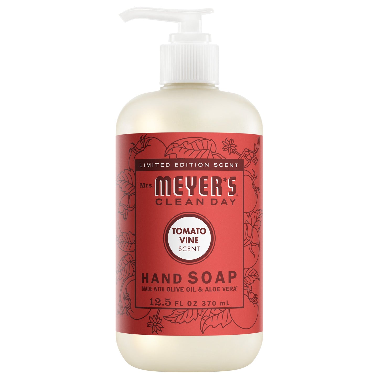 Mrs. Meyers Tomato Vine Dish Soap - Hand Care - with Everyday Cleansing