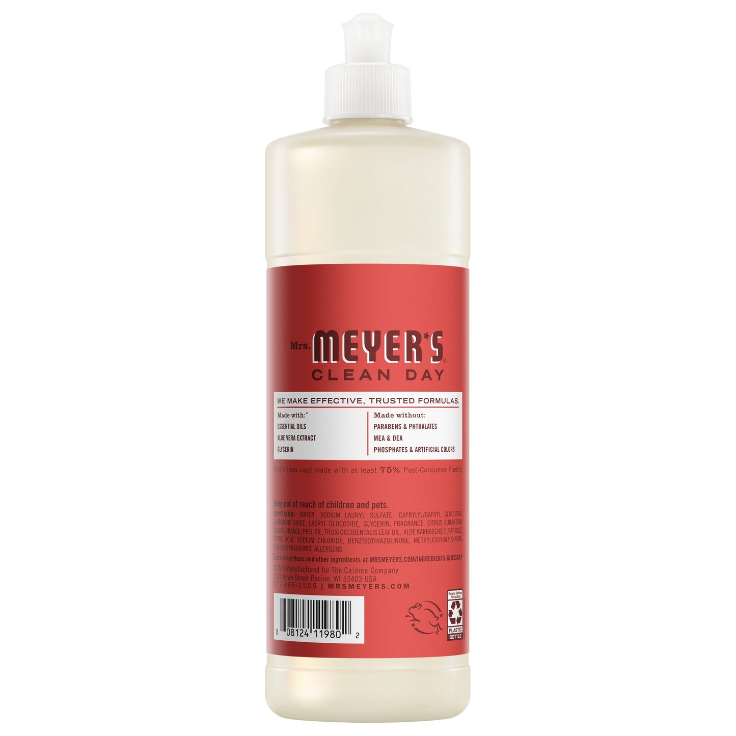 Mrs. Meyers Tomato Vine Dish Soap - Dish Care - with Kitchen Cleanup
