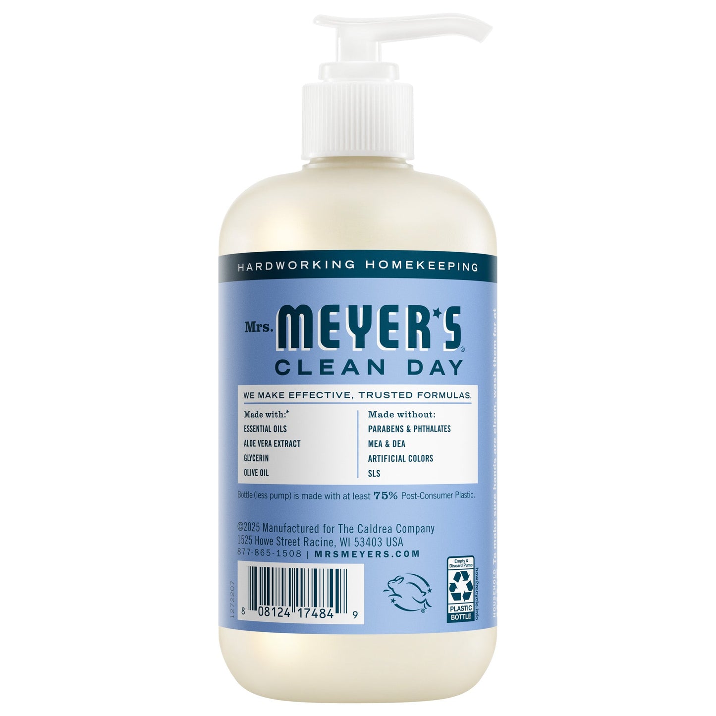 Mrs. Meyers Bluebell Liquid Hand Soap - with Everyday Cleansing
