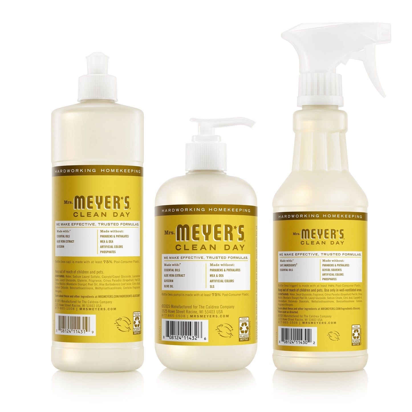 Mrs. Meyers Daisy Kitchen Basics Set - with Everyday Cleansing