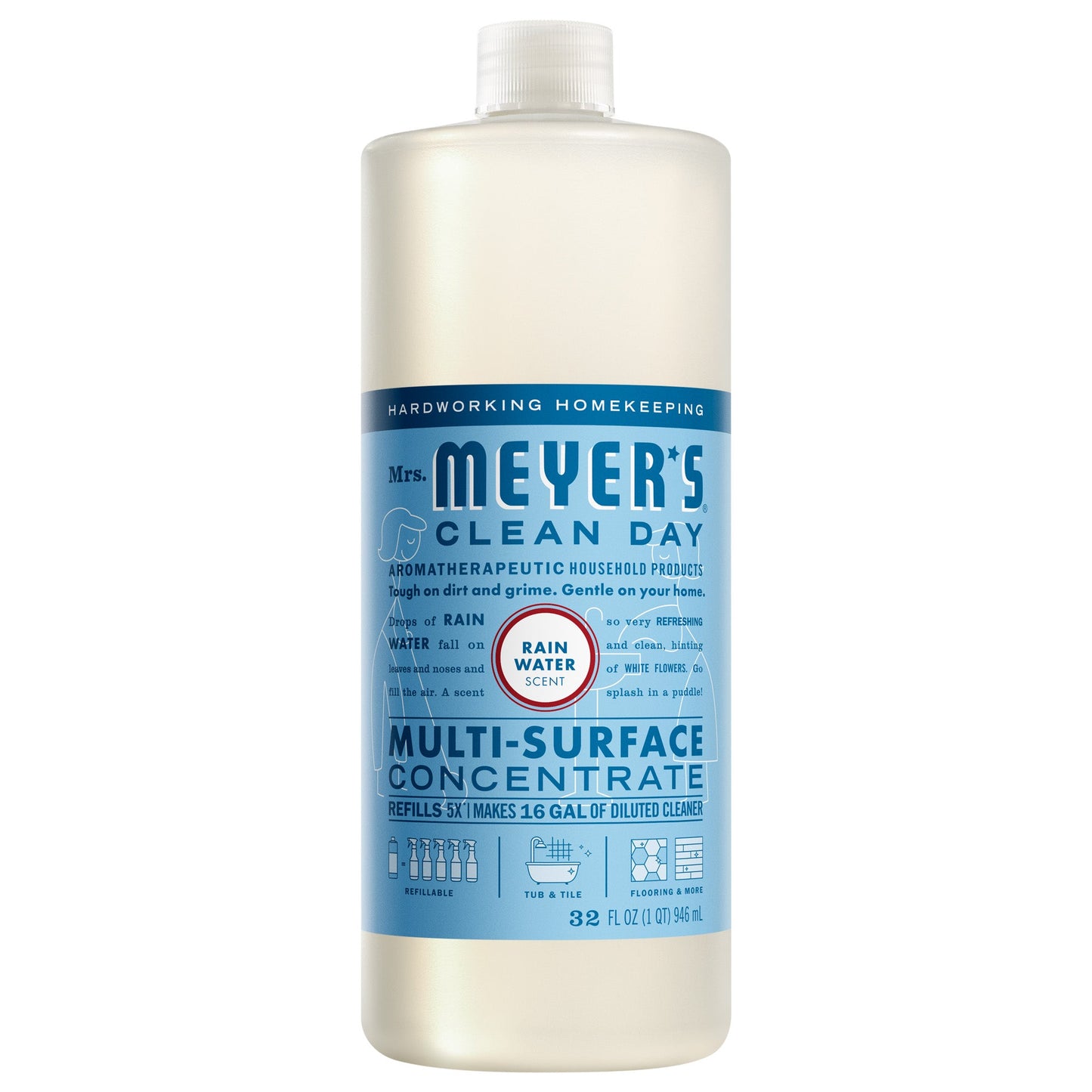 Rain Water Multi - Surface Concentrate - with Convenient Concentrated Use