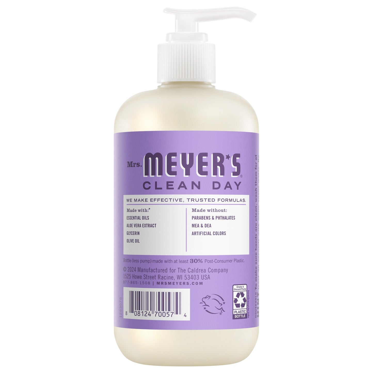 Mrs. Meyers Lilac Liquid Hand Soap - with Everyday Cleansing