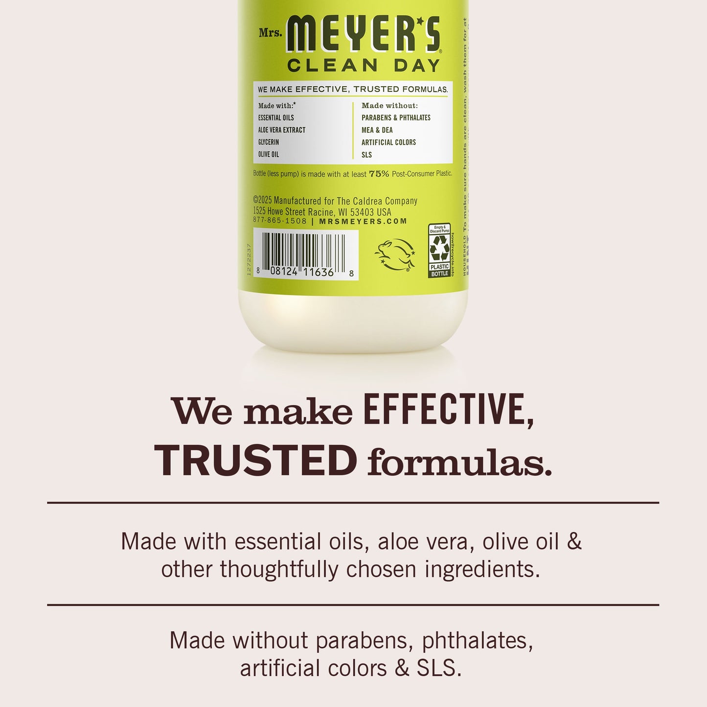 Pear Tree Liquid Hand Soap Mrs. Meyers - with Everyday Cleansing