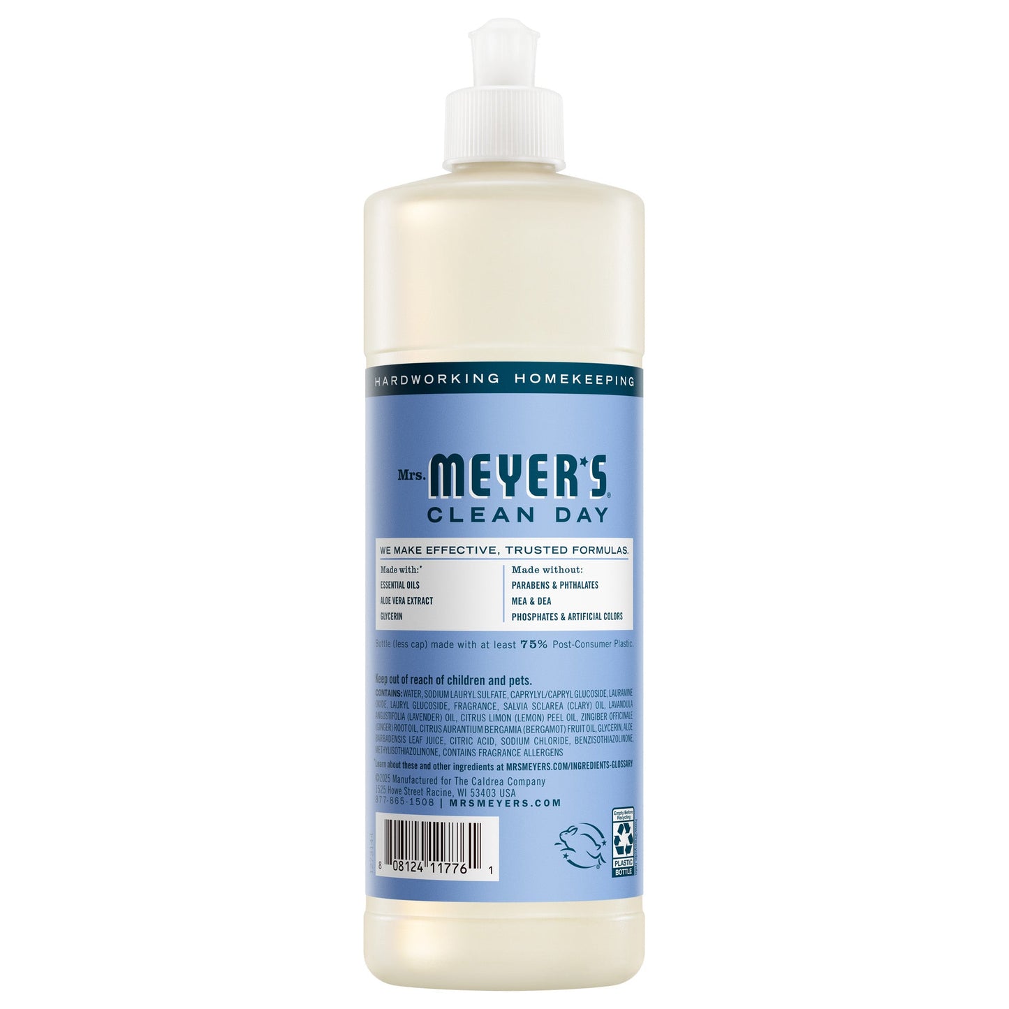 Mrs. Meyers Bluebell Dish Soap - with Kitchen Cleanup