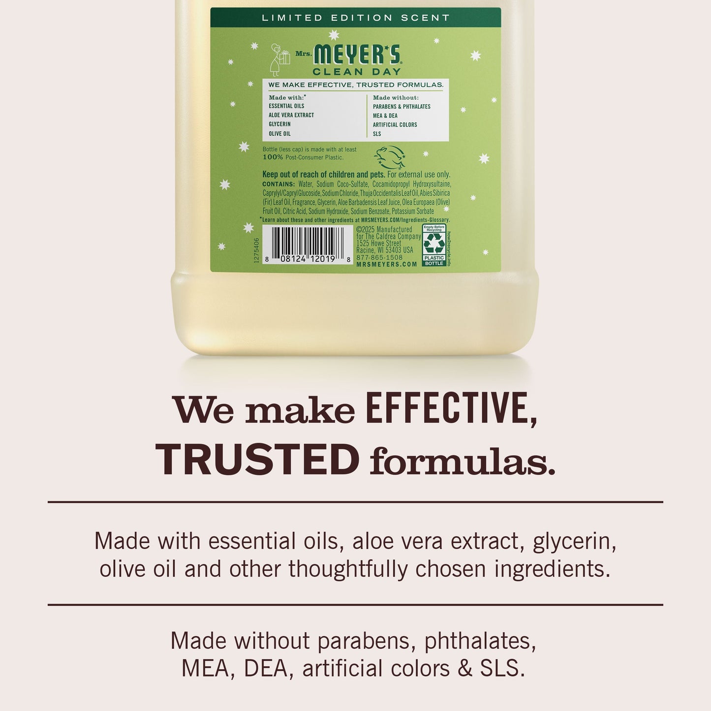 Mrs. Meyers Iowa Pine Liquid Hand Soap Refill - with Everyday Cleansing