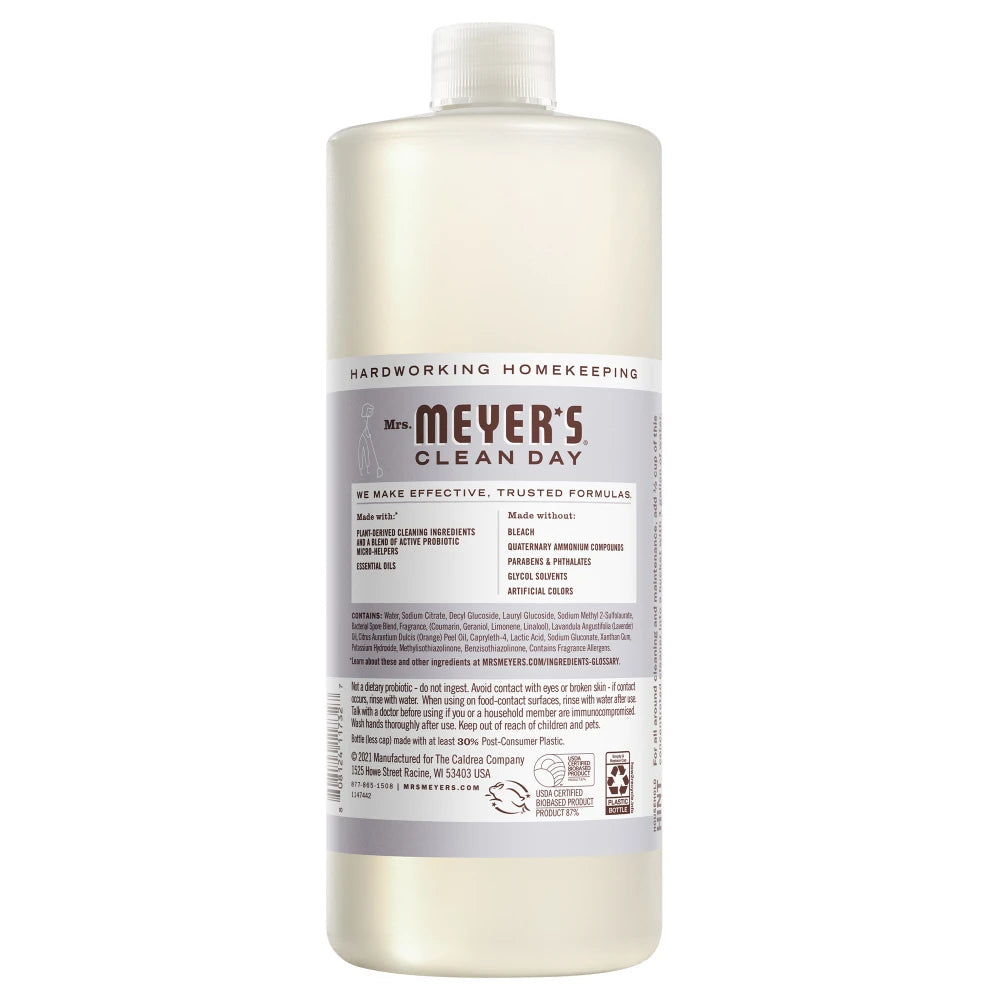 Mrs. Meyers Lavender Probiotic Multi - Surface Concentrate - with Convenient Concentrated Use