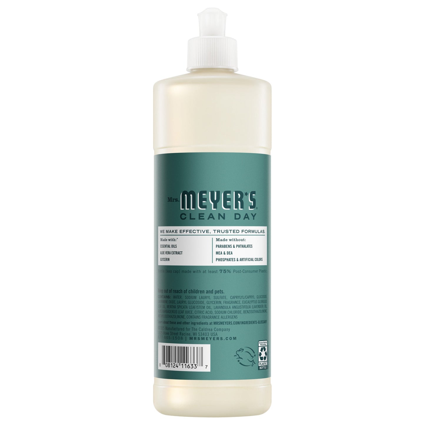 Mrs. Meyers Eucalyptus Dish Soap - with Kitchen Cleanup