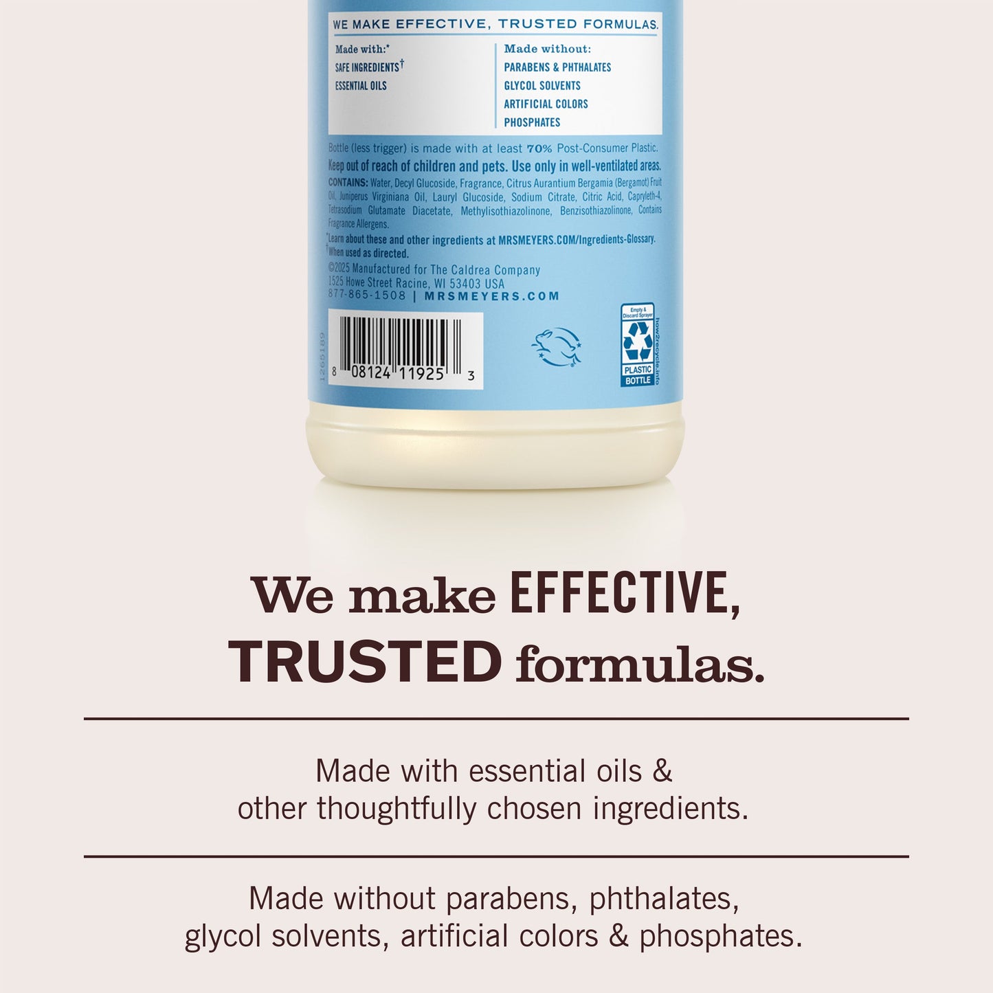 Rain Water Multi - Surface Everyday Cleaner - with Everyday Surface Care
