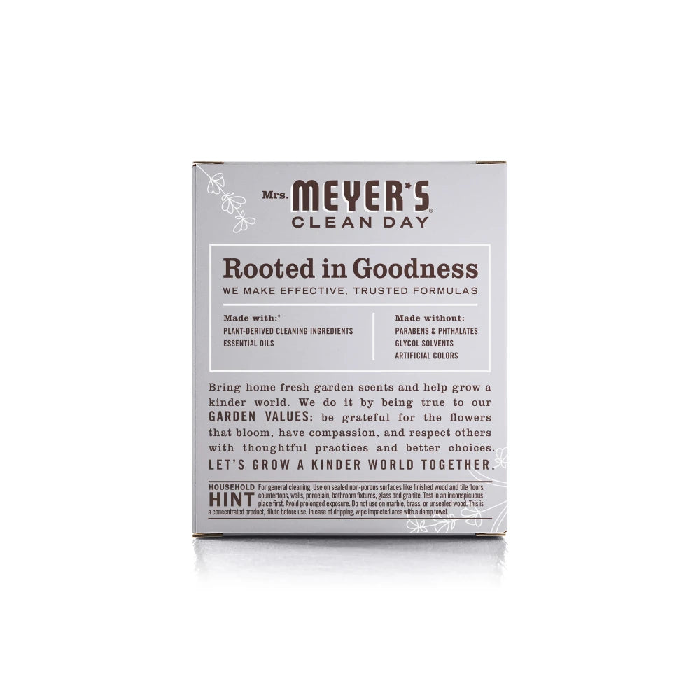 Mrs Meyers Lavender Multi - Surface Everyday Cleaner Concentrate Refill 2 - Pack - with Convenient Concentrated Use